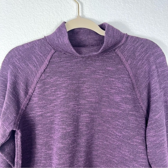 Abercrombie & Fitch long sleeve turtle neck in purple size XS - Picture 2 of 6